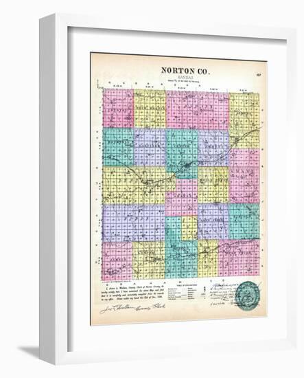 1887, Norton County, Kansas, United States-null-Framed Giclee Print