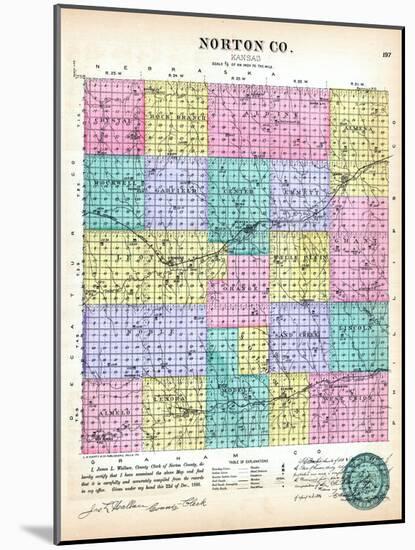 1887, Norton County, Kansas, United States-null-Mounted Giclee Print