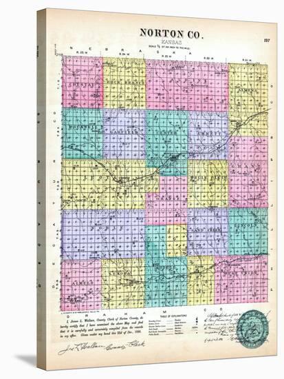 1887, Norton County, Kansas, United States-null-Stretched Canvas