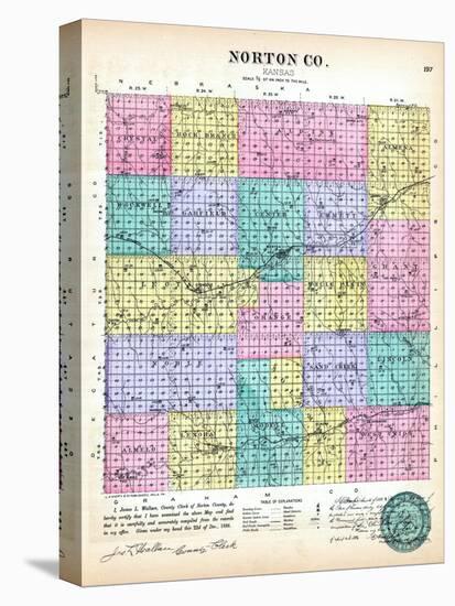 1887, Norton County, Kansas, United States-null-Stretched Canvas