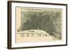 1887, Philadelphia Bird's Eye View, Pennsylvania, United States-null-Framed Giclee Print