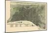 1887, Philadelphia Bird's Eye View, Pennsylvania, United States-null-Mounted Giclee Print