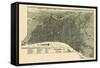 1887, Philadelphia Bird's Eye View, Pennsylvania, United States-null-Framed Stretched Canvas