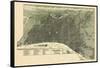 1887, Philadelphia Bird's Eye View, Pennsylvania, United States-null-Framed Stretched Canvas