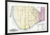 1887, Philadelphia Wards 1, 2, 3, 4, Pennsylvania, United States-null-Framed Giclee Print