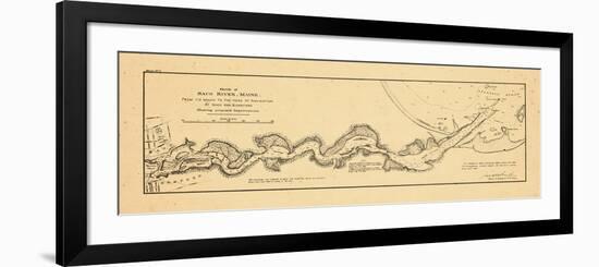 1887, Saco River, Maine-null-Framed Giclee Print