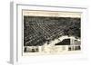 1887, Selma Bird's Eye View, Alabama, United States-null-Framed Giclee Print