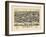 1887, West Medway Bird's Eye View, Massachusetts, United States-null-Framed Giclee Print