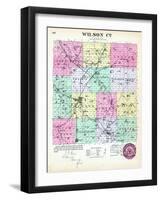 1887, Wilson County, Kansas, United States-null-Framed Giclee Print