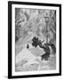 1888 Blizzard in New York-null-Framed Giclee Print