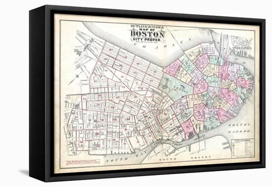1888, Boston, Massachusetts, United States-null-Framed Stretched Canvas