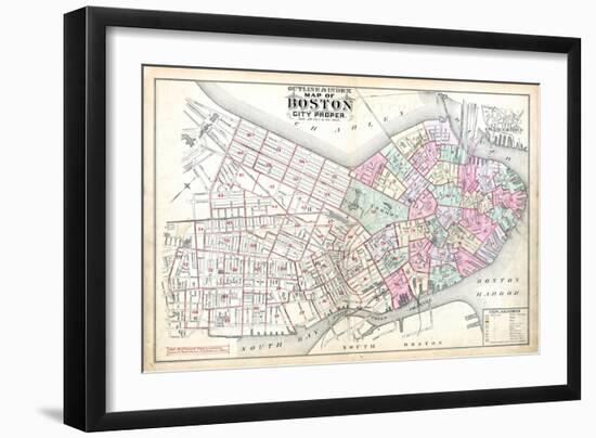 1888, Boston, Massachusetts, United States-null-Framed Giclee Print