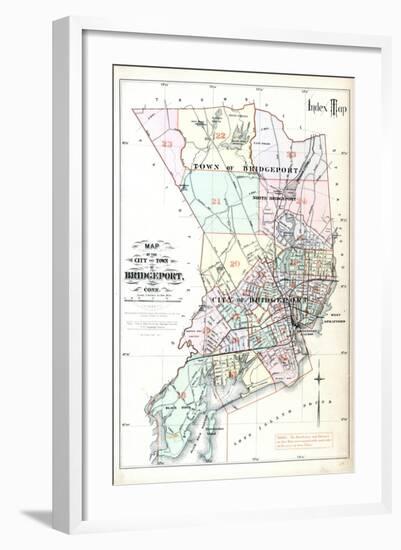 1888, Bridgeport, Connecticut, United States-null-Framed Giclee Print