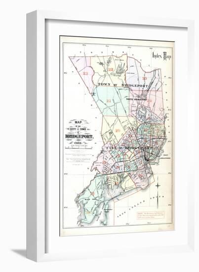 1888, Bridgeport, Connecticut, United States-null-Framed Giclee Print