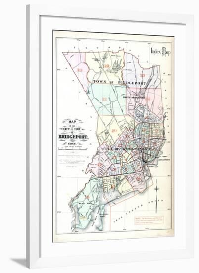 1888, Bridgeport, Connecticut, United States-null-Framed Premium Giclee Print