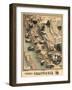 1888, California State Map, California, United States-null-Framed Giclee Print