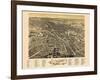 1888, Dover Bird's Eye View, New Hampshire, United States-null-Framed Giclee Print