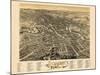 1888, Dover Bird's Eye View, New Hampshire, United States-null-Mounted Giclee Print