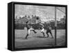 1888 Football Match-null-Framed Stretched Canvas