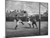 1888 Football Match-null-Mounted Art Print