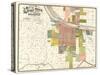 1888, Little Rock City Map, Arkansas, United States-null-Stretched Canvas