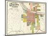 1888, Little Rock City Map, Arkansas, United States-null-Mounted Giclee Print