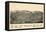 1889, Bristol Bird's Eye View, Connecticut, United States-null-Framed Stretched Canvas