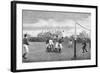 1889 Football Match-null-Framed Art Print