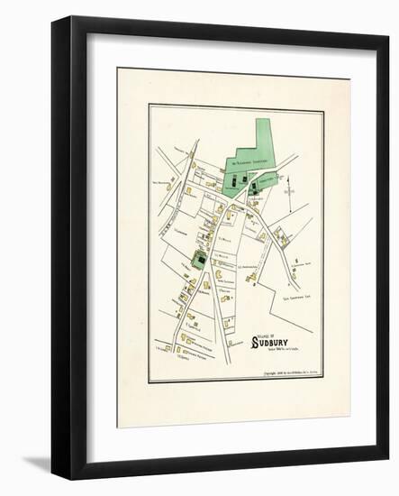 1889, Sudbury 2, Massachusetts, United States-null-Framed Giclee Print