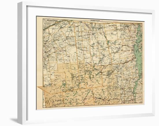 1890, Adirondack Region - Northern, New York, United States-null-Framed Giclee Print