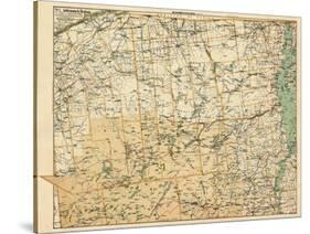 1890, Adirondack Region - Northern, New York, United States-null-Stretched Canvas