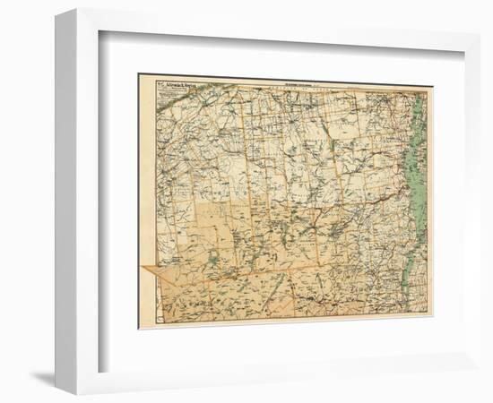 1890, Adirondack Region - Northern, New York, United States-null-Framed Giclee Print