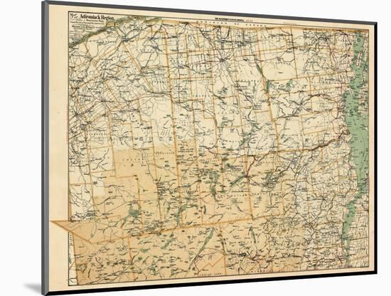 1890, Adirondack Region - Northern, New York, United States-null-Mounted Giclee Print