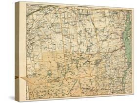 1890, Adirondack Region - Northern, New York, United States-null-Stretched Canvas