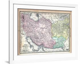 1890, Afganistan, Iran, Iraq, Asia, Persia, Afghanistan and Baluchistan-null-Framed Giclee Print