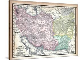 1890, Afganistan, Iran, Iraq, Asia, Persia, Afghanistan and Baluchistan-null-Stretched Canvas
