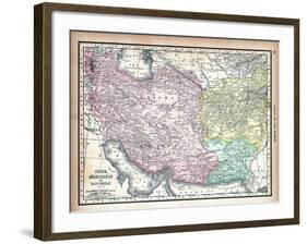 1890, Afganistan, Iran, Iraq, Asia, Persia, Afghanistan and Baluchistan-null-Framed Giclee Print