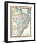 1890, Brazil, Guyana, Paraguay, South America, Brazil, Paraguay and Guayana-null-Framed Giclee Print