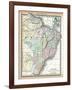 1890, Brazil, Guyana, Paraguay, South America, Brazil, Paraguay and Guayana-null-Framed Giclee Print