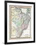 1890, Brazil, Guyana, Paraguay, South America, Brazil, Paraguay and Guayana-null-Framed Giclee Print