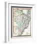 1890, Brazil, Guyana, Paraguay, South America, Brazil, Paraguay and Guayana-null-Framed Giclee Print