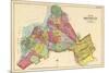 1890, Brooklyn City Map, New York, United States-null-Mounted Giclee Print