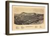 1890, Cooperstown,1890, Bird's Eye View, New York, United States-null-Framed Giclee Print