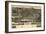 1890, Helena Bird's Eye View, Montana, United States-null-Framed Giclee Print