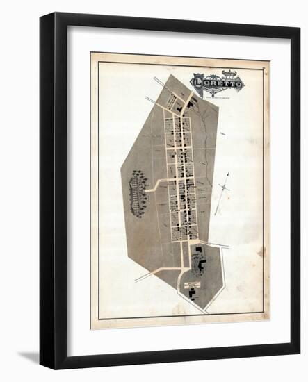 1890, Loretto, Pennsylvania, United States-null-Framed Giclee Print