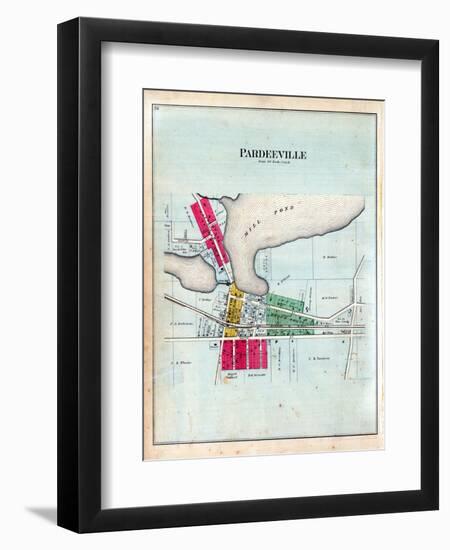 1890, Pardeeville, Wisconsin, United States-null-Framed Giclee Print