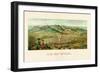 1890, Pikes Peak Panoramic View, Colorado, United States-null-Framed Giclee Print