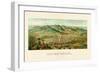 1890, Pikes Peak Panoramic View, Colorado, United States-null-Framed Giclee Print