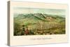 1890, Pikes Peak Panoramic View, Colorado, United States-null-Stretched Canvas