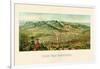 1890, Pikes Peak Panoramic View, Colorado, United States-null-Framed Giclee Print